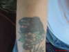 panther plus name tattoo