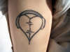 Audio Heart tattoo