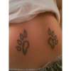 paw prints tattoo