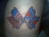 stars and bars tattoo