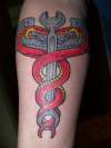 caduceus tattoo
