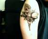 Cross and Thorns tattoo