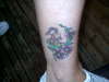 nature on my leg tattoo