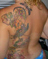Floral tattoo
