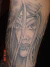 Vamp Girl tattoo