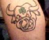 The Irish Bull tattoo