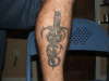 Dragon & Sword tattoo