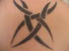 Tribal design tattoo