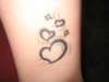 Hearts tattoo
