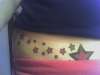 Stars inside hip! tattoo
