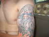 The Grim Reaper tattoo