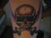 Skull tattoo