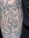 Grim reaper tattoo