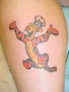 Tigger tattoo