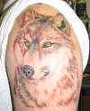 WOLF tattoo