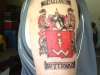 Duda Family Crest tattoo