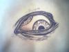"Ocular Orifice" tattoo
