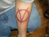 V for Vendetta tattoo