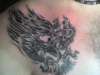 Dragon head tattoo