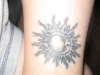 sun and moon tattoo
