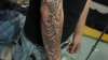 classic huck-spalding design tattoo