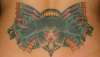 Geisha Butterfly tattoo