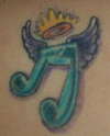 Angel of Music tattoo