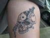 first skull tattoo