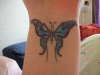 Butterfly on Left Wrist tattoo