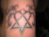 heartagram tattoo