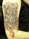 Eagle cover up - stage 3 tattoo