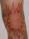 Sun tattoo