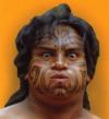 Maori face tattoo