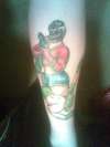 Shamy Anklelock tattoo