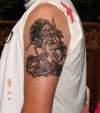 St George and Dragon tattoo