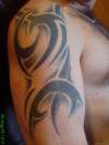 tribal design tattoo