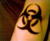 biohazard tattoo