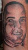 mark R.I.P tattoo
