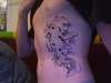 1st SESSION RIB KOI tattoo