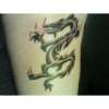 Chinese tribal dragon tattoo