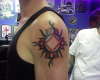 Wiccan Sun-Celtic Knot tattoo