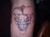 clown tattoo