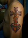 cross by st.angel78 tattoo