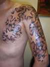 star galaxy tattoo