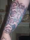 randon swirls tattoo