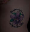 Orchid tattoo