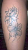 flowers tattoo