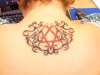 Heartagram tattoo