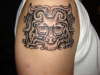 Mayan Death God tattoo