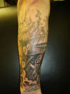abstract tattoo
